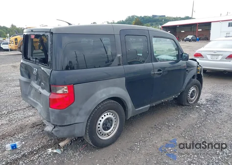 2004 Honda Element Lx из США, поврежденный, VIN 5J6YH18354L006553